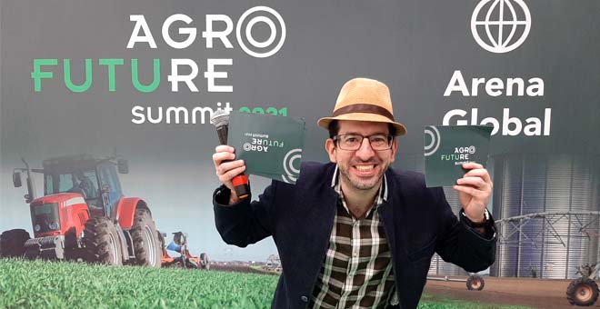 O que é apresentador de evento de agronegócio